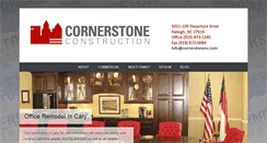 Desktop Screenshot of cornerstonenc.com